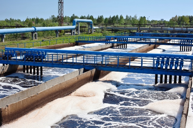 Industrial wastewater aeration basins