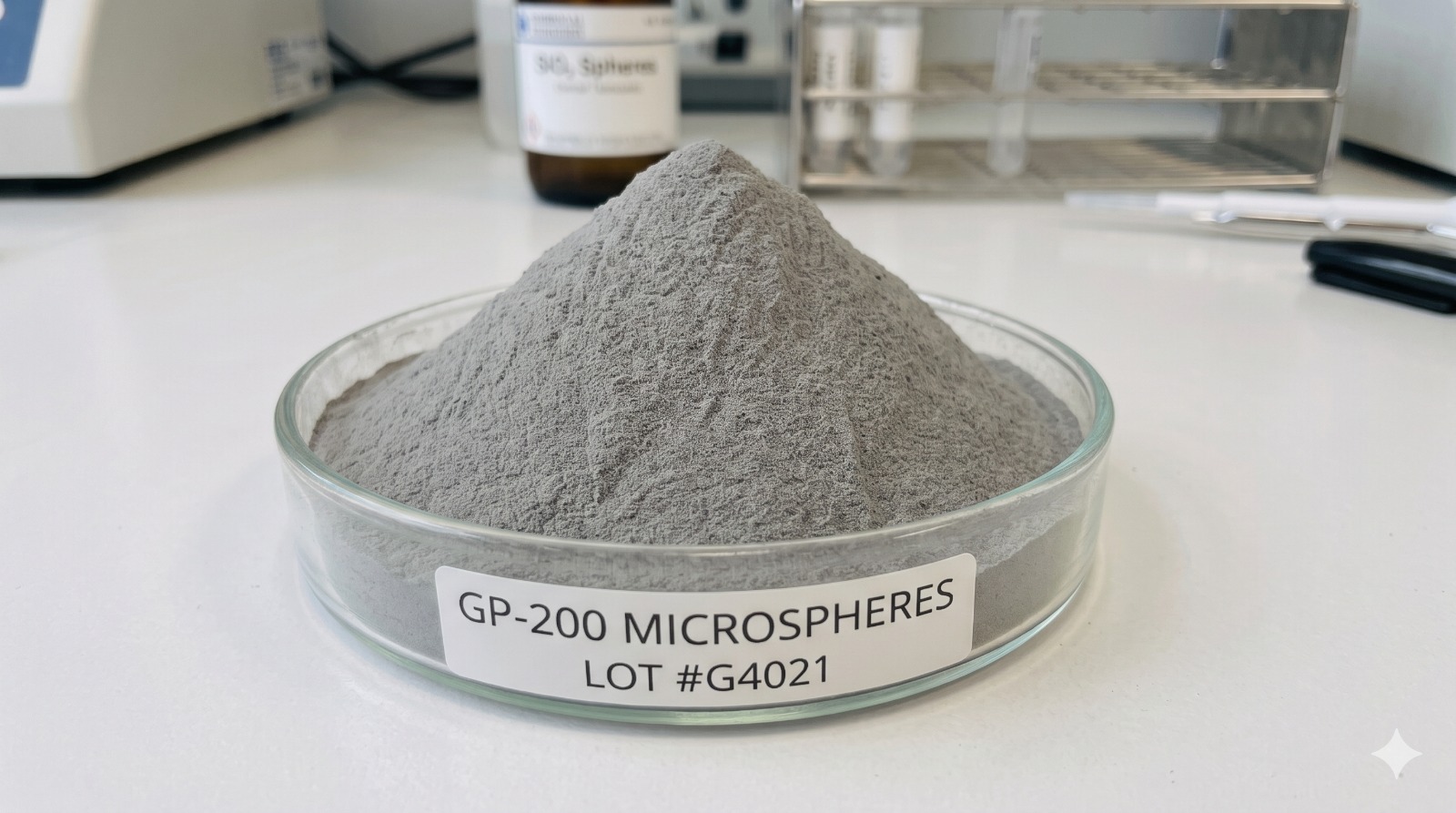 GP-200 Grey Ceramic Microspheres