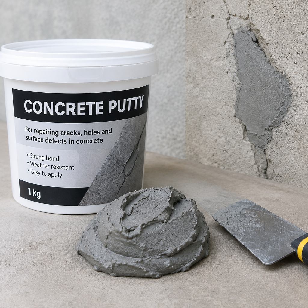 Repair putty and mortar application