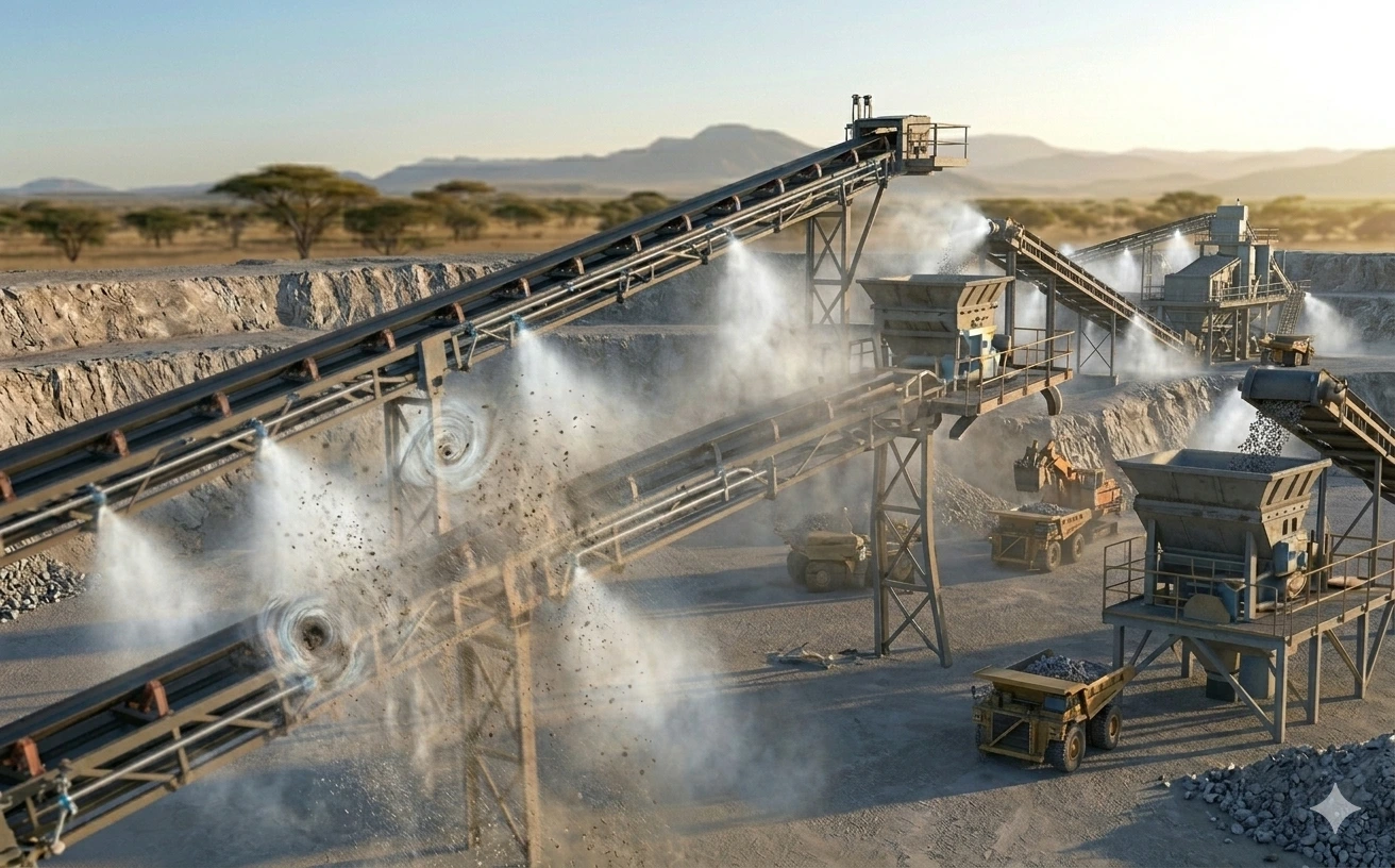 DUSTZEN® Mine Process Dust Control