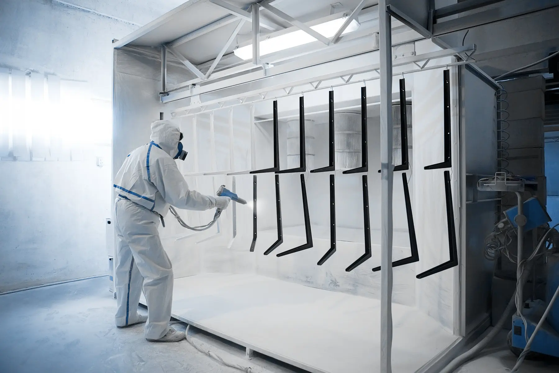 Metal cleaning and coating preparation
