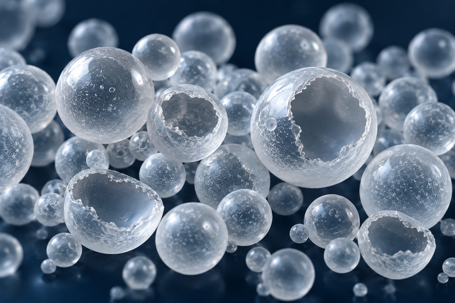 Hollow glass microspheres