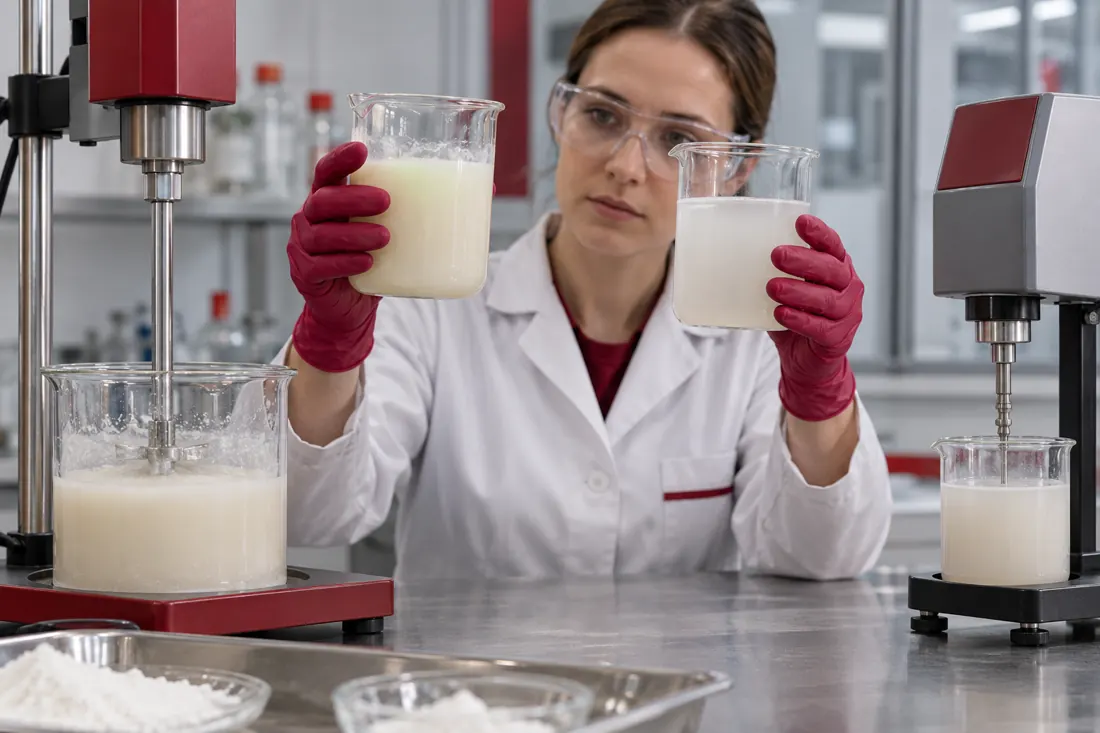 Targeted for starch fluid cleanup.